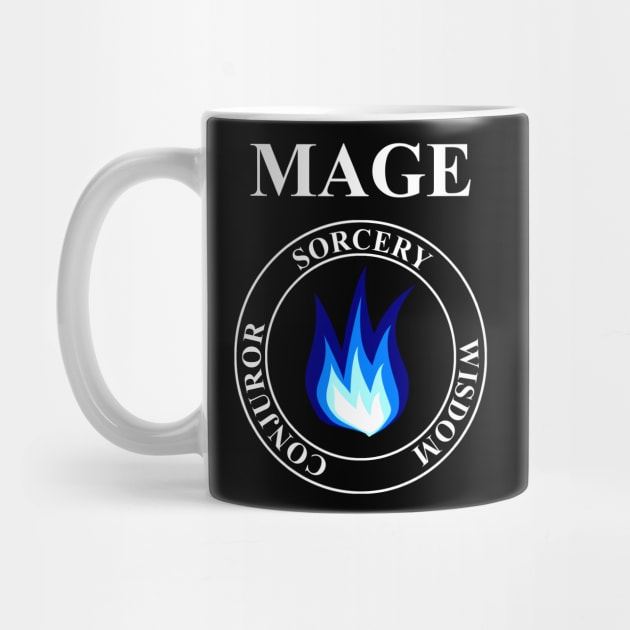 Mage Fantasy RPG Class Frost Magic by AgemaApparel